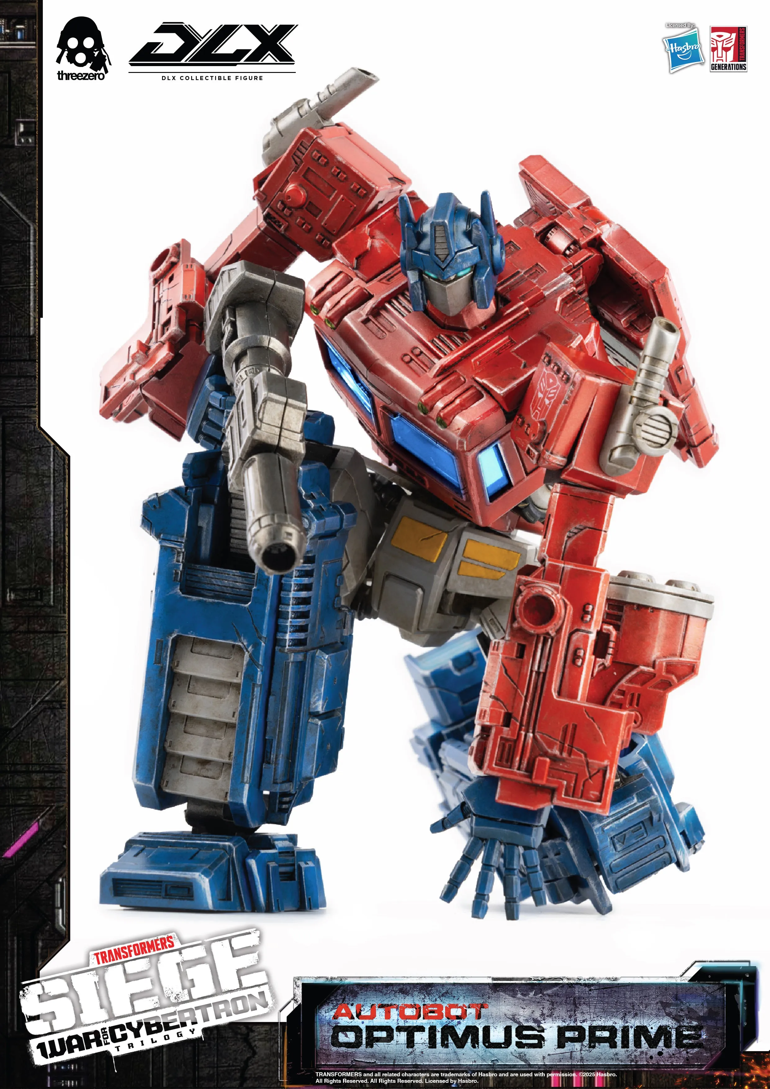 ThreeZero - Transformers: WFC Trilogy - DLX Optimus Prime (Reissue)