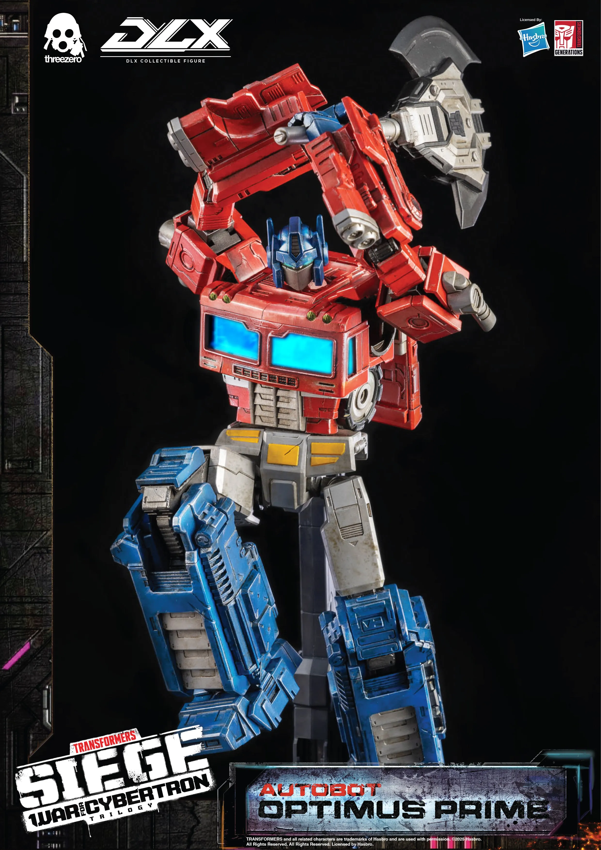 ThreeZero - Transformers: WFC Trilogy - DLX Optimus Prime (Reissue)