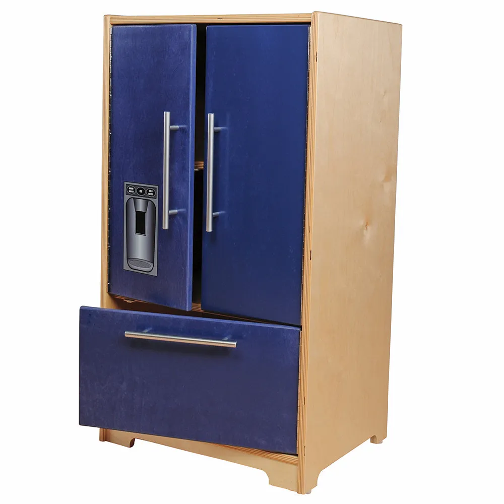 Toy Monaco Refrigerator | Eco-Friendly Pretend Play Kitchen Accessory