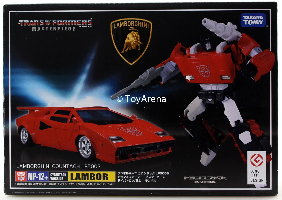 Transformers Masterpiece MP-12  Lambor/ Sideswipe Anime Color Ver. Action Figure