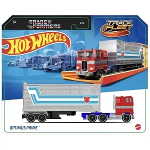 Transformers X Hot Wheels Optimus Prime (1:64 Scale Die-Cast Metal Vehicle)