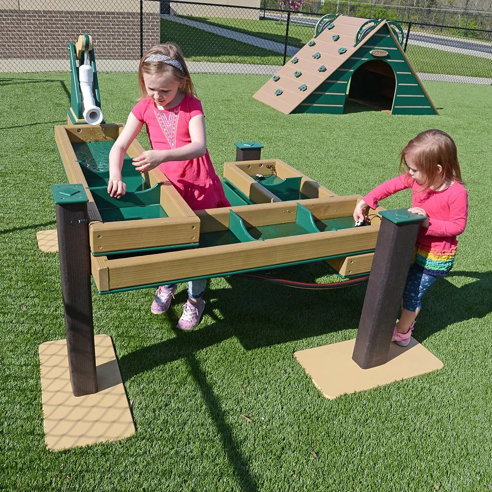Triple Water Trough | Recirculating Reservoir | Outdoor Classroom