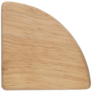 Wood Unit Blocks: Quarter Circle Unit Block