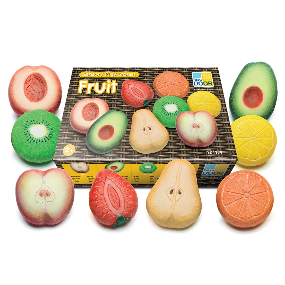 Yellow Door® Fruit Sensory Play Stones