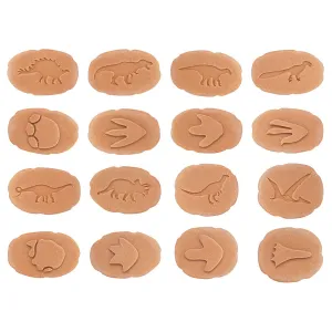 Yellow Door® Let's Investigate Dinosaur Footprints Double-Sided Animal Stones