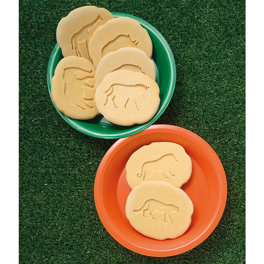 Yellow Door® Let's Investigate Safari Footprints Double-Sided Animal Stones