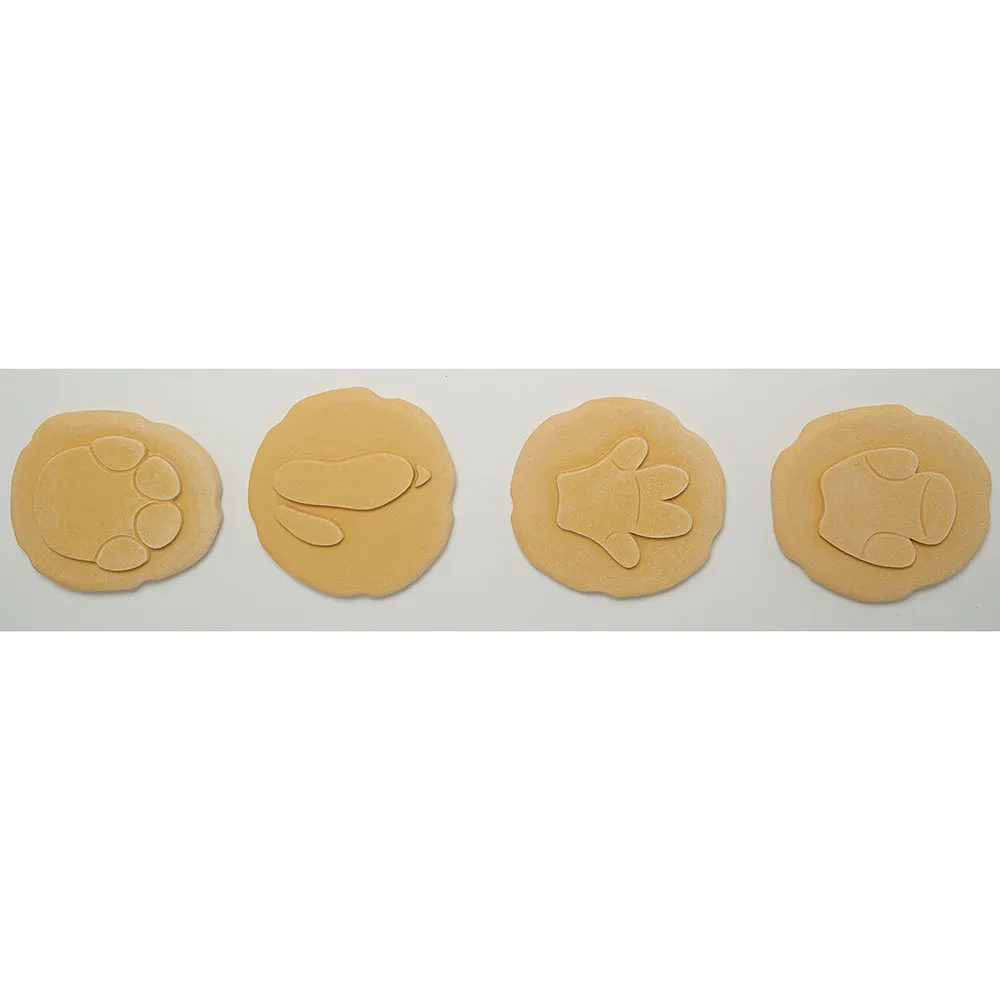 Yellow Door® Let's Investigate Safari Footprints Double-Sided Animal Stones