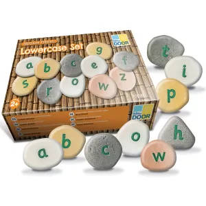 Yellow Door® Tactile Lowercase Alphabet Pebbles