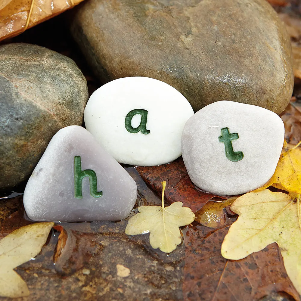 Yellow Door® Tactile Lowercase Alphabet Pebbles