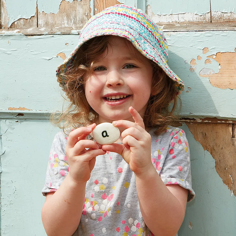 Yellow Door® Tactile Lowercase Alphabet Pebbles