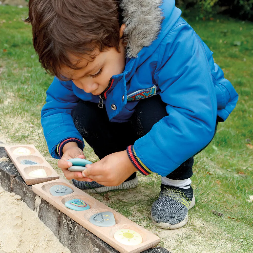 Yellow Door® Tactile Weather Stones