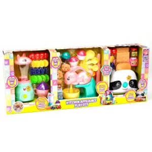 Zoo Troop Animal Kitchen Appliance Playset - 50 Pieces for Ages 2 